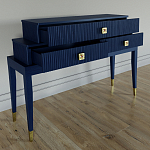 Премиальная Консоль с тремя ящиками Elsa Dreams Blue варинант исполнения - 2 | Loft Concept в Нижнем Новгороде