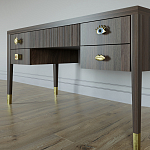 Письменный стол с 4-мя ящиками Elsa Dreams Walnut варинант исполнения - 4 | Loft Concept в Нижнем Новгороде