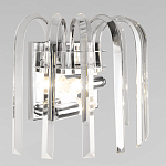 Бра цвета никель с изогнутыми хрустальными элементами Radiant Ribbons варинант исполнения - 4 | Loft Concept в Нижнем Новгороде