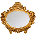 Зеркало настенное золотое с ажурным резным орнаментом Classic Ornament Mirror варинант исполнения - 1 | Loft Concept в Нижнем Новгороде