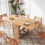 Обеденный стол раскладной из дерева Astiс Table варинант исполнения - 3 | Loft Concept в Нижнем Новгороде