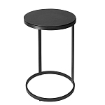 Кофейный столик круглый чёрный Compact Loft варинант исполнения - 2 | Loft Concept в Нижнем Новгороде