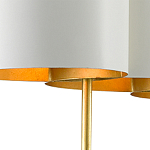 Люстра прямоугольная с белыми цилиндрическими абажурами White Ribbon варинант исполнения - 4 | Loft Concept в Нижнем Новгороде