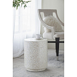 Приставной столик с рисунком из раковин устриц Bone Inlay варинант исполнения - 6 | Loft Concept в Нижнем Новгороде