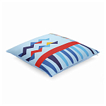 Подушка декоративная из хлопка по мотивам нанайских орнаментов Ural and Siberian Patterns варинант исполнения - 1 | Loft Concept в Нижнем Новгороде