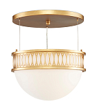 Подвесной светильник с фактурным золотым каркасом Exceptional Classic Design варинант исполнения - 3 | Loft Concept в Нижнем Новгороде