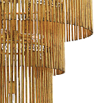 Люстра трёхъярусная золотого цвета Metal Tentacles варинант исполнения - 2 | Loft Concept в Нижнем Новгороде