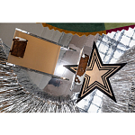 Дизайнерский ковер в виде звезды Poltronova Tappeto Stellina  Navy Blue Grey Rug варинант исполнения - 3 | Loft Concept в Нижнем Новгороде