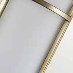 Бра с геометрическим каркасом и матовым белым цилиндрическим плафоном Feiss варинант исполнения - 4 | Loft Concept в Нижнем Новгороде