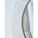 Зеркало круглое инкрустированное раковинами устриц Bone Inlay Dome Mirror White варинант исполнения - 4 | Loft Concept в Нижнем Новгороде