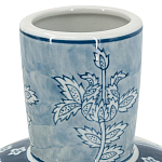 Ваза с голубым цветочным рисунком 43 см Blue & White Ornament варинант исполнения - 3 | Loft Concept в Нижнем Новгороде