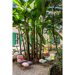 Дизайнерское разноцветное кресло на металлическом каркасе с подставкой для ног Poltronova Plasma Armchair варинант исполнения - 10 | Loft Concept в Нижнем Новгороде