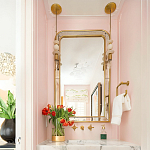 Зеркало в золотой раме Arched Mirror варинант исполнения - 1 | Loft Concept в Нижнем Новгороде