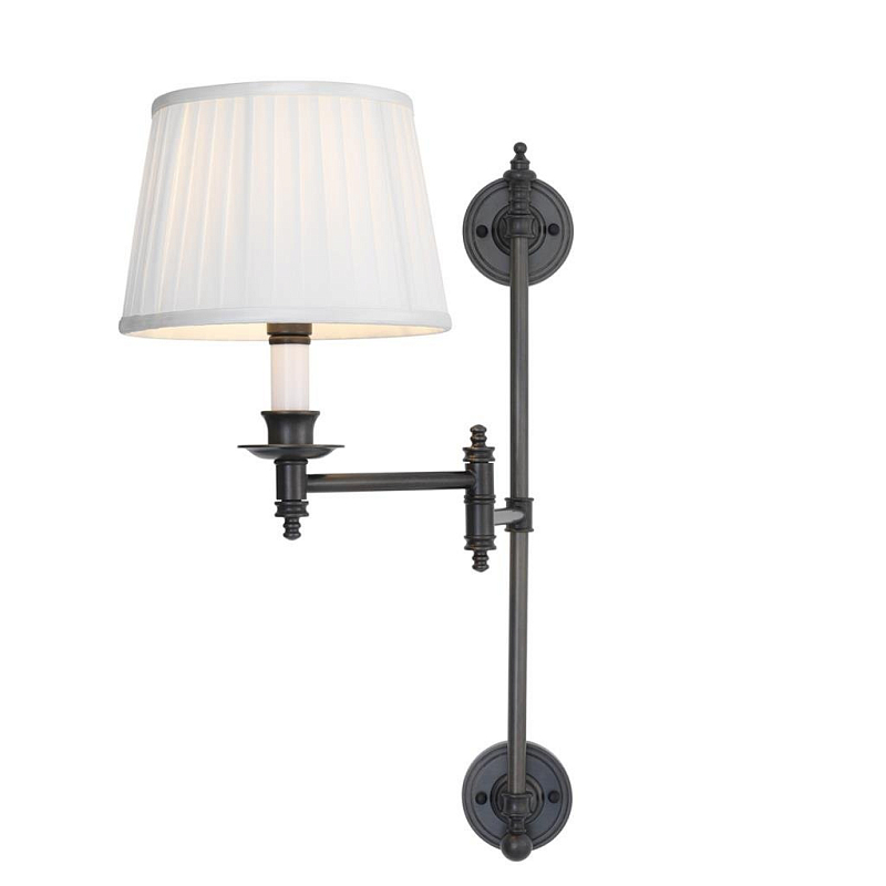 Бра Wall Lamp Indigo Bronze Темная бронза Белый в Нижнем Новгороде | Loft Concept 