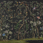 Обои ручная роспись St Laurent Casino metallic silk варинант исполнения - 3 | Loft Concept в Нижнем Новгороде