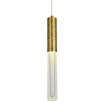 Подвесной светильник латунь Dew Drops Tube Brass Hanging Lamp варинант исполнения - 1 | Loft Concept в Нижнем Новгороде