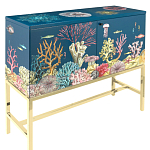 Буфет ручная роспись в морском стиле Cabinet Fondo Marino  варинант исполнения - 1 | Loft Concept в Нижнем Новгороде