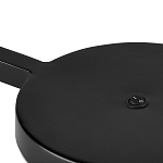 Настольная лампа с черным каркасом и белым тканевым абажуром в форме конуса Stylish Solution варинант исполнения - 2 | Loft Concept в Нижнем Новгороде