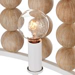 Люстра в форме цилиндра с вставками из деревянных бусин Wooden Beads варинант исполнения - 4 | Loft Concept в Нижнем Новгороде