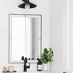 Зеркало прямоугольное в черной раме Gwendelyn варинант исполнения - 3 | Loft Concept в Нижнем Новгороде