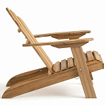 Уличное кресло из массива акации Adirondack Wooden Chair Natural варинант исполнения - 4 | Loft Concept в Нижнем Новгороде