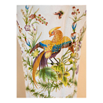 Ваза из фарфора с бронзовой стрекозой  Paradise Dragonfly варинант исполнения - 8 | Loft Concept в Нижнем Новгороде