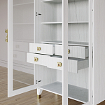 Дизайнерский шкаф витрина Elsa Dreams White с 4-мя ящиками варинант исполнения - 8 | Loft Concept в Нижнем Новгороде