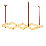 Люстра подвесная с фигурным светодиодным плафоном Calcite Figural Light варинант исполнения - 3 | Loft Concept в Нижнем Новгороде