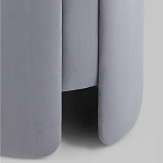 Пуф Alice Poof Grey Серый велюр варинант исполнения - 3 | Loft Concept в Нижнем Новгороде