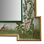 Зеркало в стиле Шинуазри ручная роспись Chinoiserie Garden White Mirror варинант исполнения - 2 | Loft Concept в Нижнем Новгороде