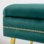 Мягкая банкетка с зоной для хранения Casket Green варинант исполнения - 2 | Loft Concept в Нижнем Новгороде