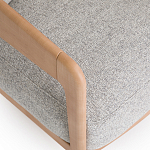 Кресло с каркасом из массива ясеня Deniaud Ash Grey Armchair варинант исполнения - 5 | Loft Concept в Нижнем Новгороде