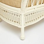 Комплект уличной мебели из ротанга Clara белый варинант исполнения - 6 | Loft Concept в Нижнем Новгороде