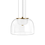 Подвесной светильник с куполообразным прозрачным стеклянным плафоном Grada Light варинант исполнения - 1 | Loft Concept в Нижнем Новгороде