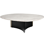 Стол журнальный овальный с контрастным основанием Subsequence варинант исполнения - 1 | Loft Concept в Нижнем Новгороде