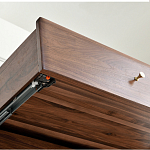 Стол рабочий округлой формы с 3-мя ящиками  Working Moonnut Table варинант исполнения - 4 | Loft Concept в Нижнем Новгороде