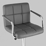 Барный стул с подлокотниками Honory Grey варинант исполнения - 7 | Loft Concept в Нижнем Новгороде