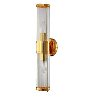 Бра Glass TUBE gold