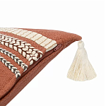 Подушка декоративная с вышивкой и кисточками Ethnic mix варинант исполнения - 3 | Loft Concept в Нижнем Новгороде