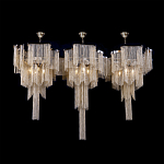 Люстра большая из золотистых металлических цепочек Atlantis Chain варинант исполнения - 3 | Loft Concept в Нижнем Новгороде