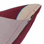 Подушка декоративная хлопковая с абстрактным принтом Elysian Flow Terra варинант исполнения - 4 | Loft Concept в Нижнем Новгороде