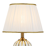 Настольная лампа с абажуром Celestina White Gold Lampshade Table Lamp варинант исполнения - 2 | Loft Concept в Нижнем Новгороде