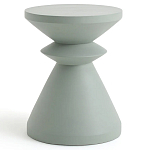 Светло-серый приставной столик из массива AMORPHOUS варинант исполнения - 1 | Loft Concept в Нижнем Новгороде