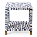 Тумба Прикроватная Snartoon Bone Inlay Bedside Cabinet варинант исполнения - 3 | Loft Concept в Нижнем Новгороде