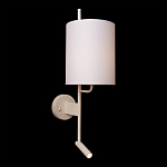 Бра с цилиндрическим тканевым абажуром и регулируемым спотом Pure Cylinder варинант исполнения - 1 | Loft Concept в Нижнем Новгороде