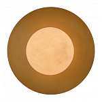 Бра круглое с плафоном из натурального камня на латунном основании Cryptocrystalline Stone варинант исполнения - 2 | Loft Concept в Нижнем Новгороде