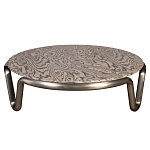 Стол журнальный круглый с узором Table Hypontic Pattern варинант исполнения - 1 | Loft Concept в Нижнем Новгороде