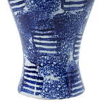 Ваза из фарфора сине-белого цвета Blue & White Ornament  варинант исполнения - 3 | Loft Concept в Нижнем Новгороде