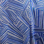 Мебельная ткань Жаккард синий принт 140 см T2-132 варинант исполнения - 2 | Loft Concept в Нижнем Новгороде