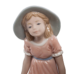 Статуэтка фарфоровая Девушка и маленькая девочка с цветами Charming Statuette варинант исполнения - 2 | Loft Concept в Нижнем Новгороде